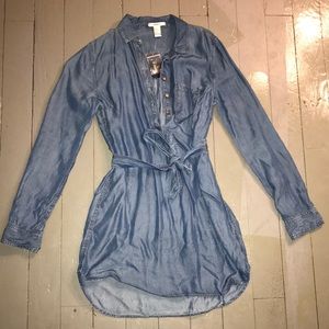 Forever 21 Jean Shirtdress